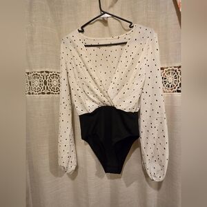 Polka Dot Bodysuit